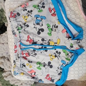 Mickey pop art pajama shorts